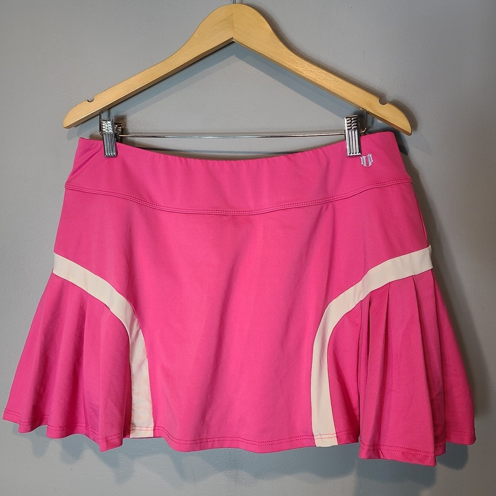 Eleven by Venus Williams Women Skort Pleated Tennis Prep Sz XXL Pink‎ Pickleball